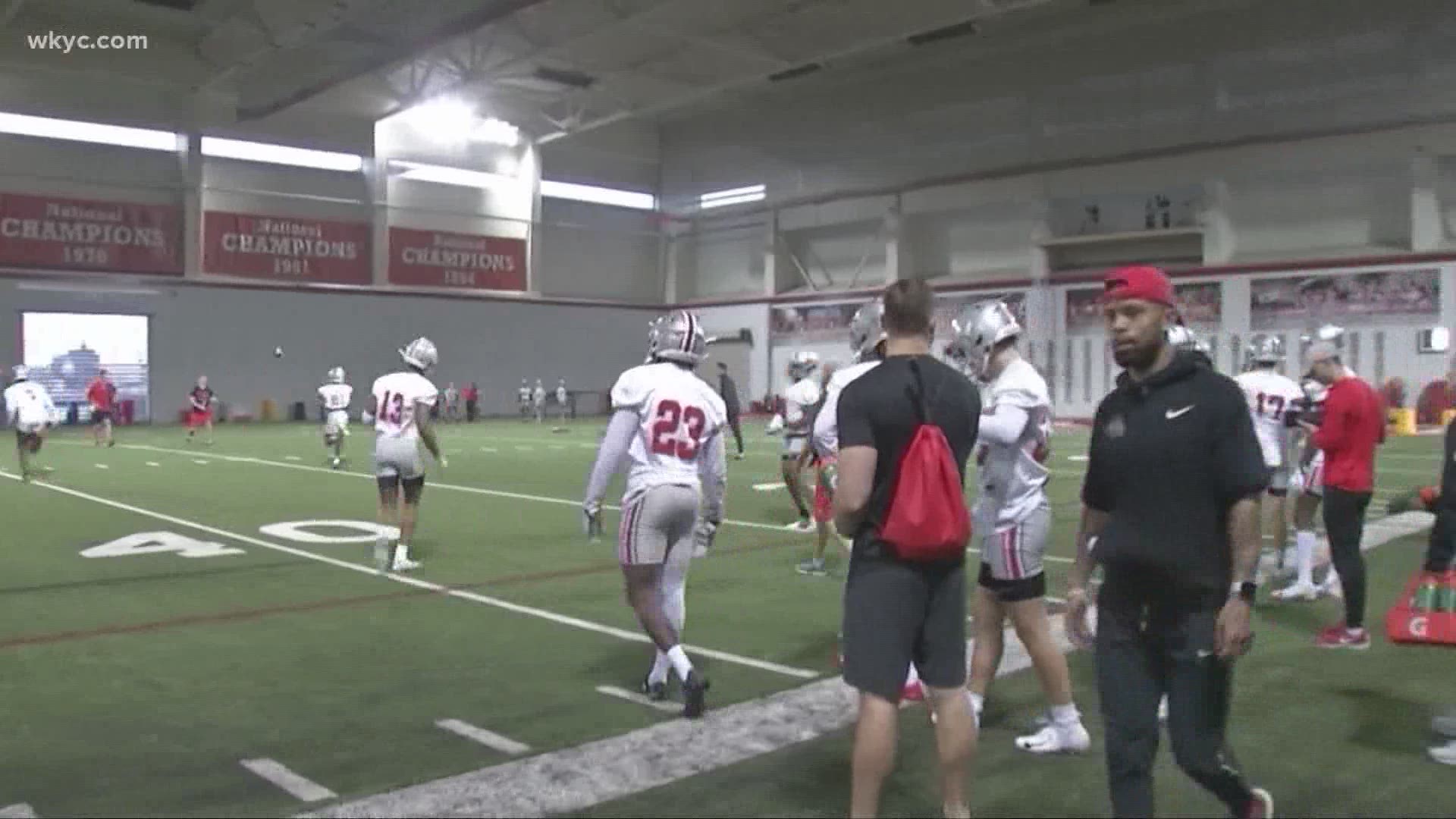 Ohio State Athletics has paused all sports workouts following the results of its most recent COVID-19 testing of students. Jim Donovan has the details.