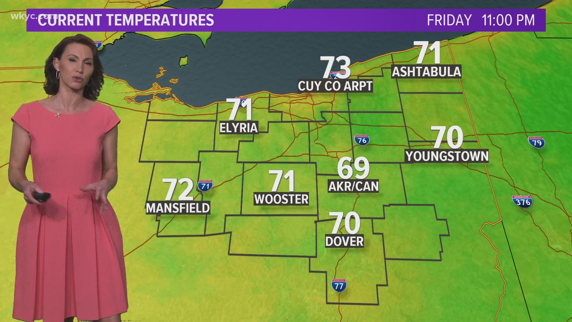 11 P M Weather Forecast For June 5 2020 Wfaa Com