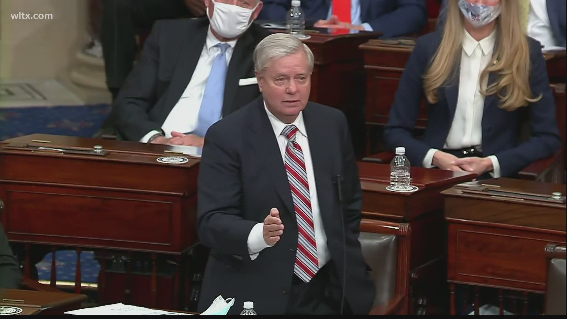 One of President Trump's most loyal supporters U.S. Senator Lindsey Graham said Joe Biden was lawfully elected and will be our next president.
