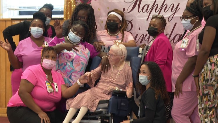 Oldest living WWII nurse celebrates her 108th birthday