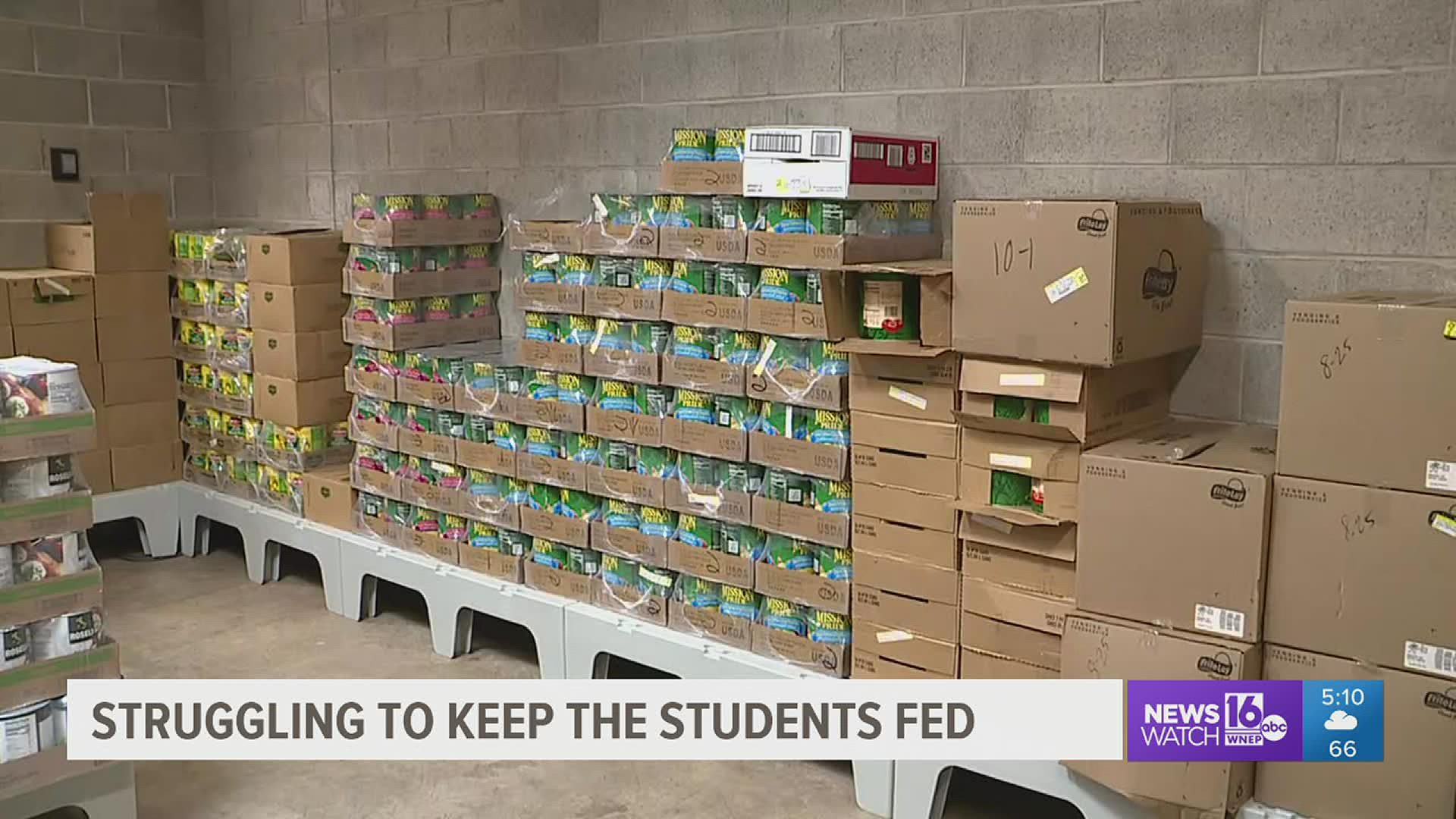 Worker shortages all along the school food supply chain are causing problems for at least one district in Luzerne County.