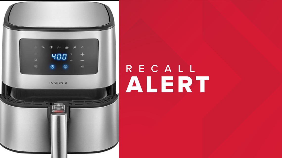 Insignia air fryers sold at Best Buy recalled for fire hazard