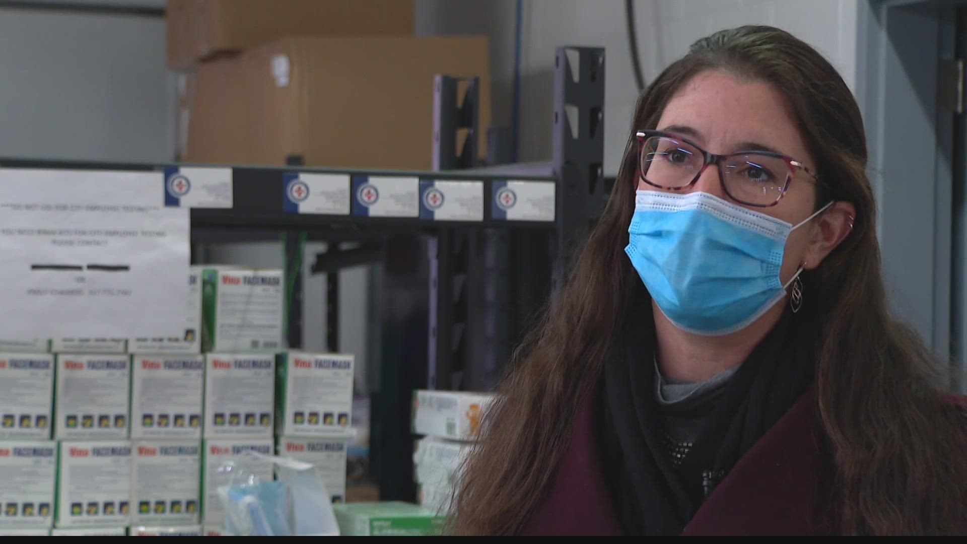 County health departments and local pharmacies are running out of COVID rapid tests.