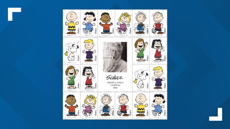 Post office to celebrate 'Peanuts' characters on Forever stamps