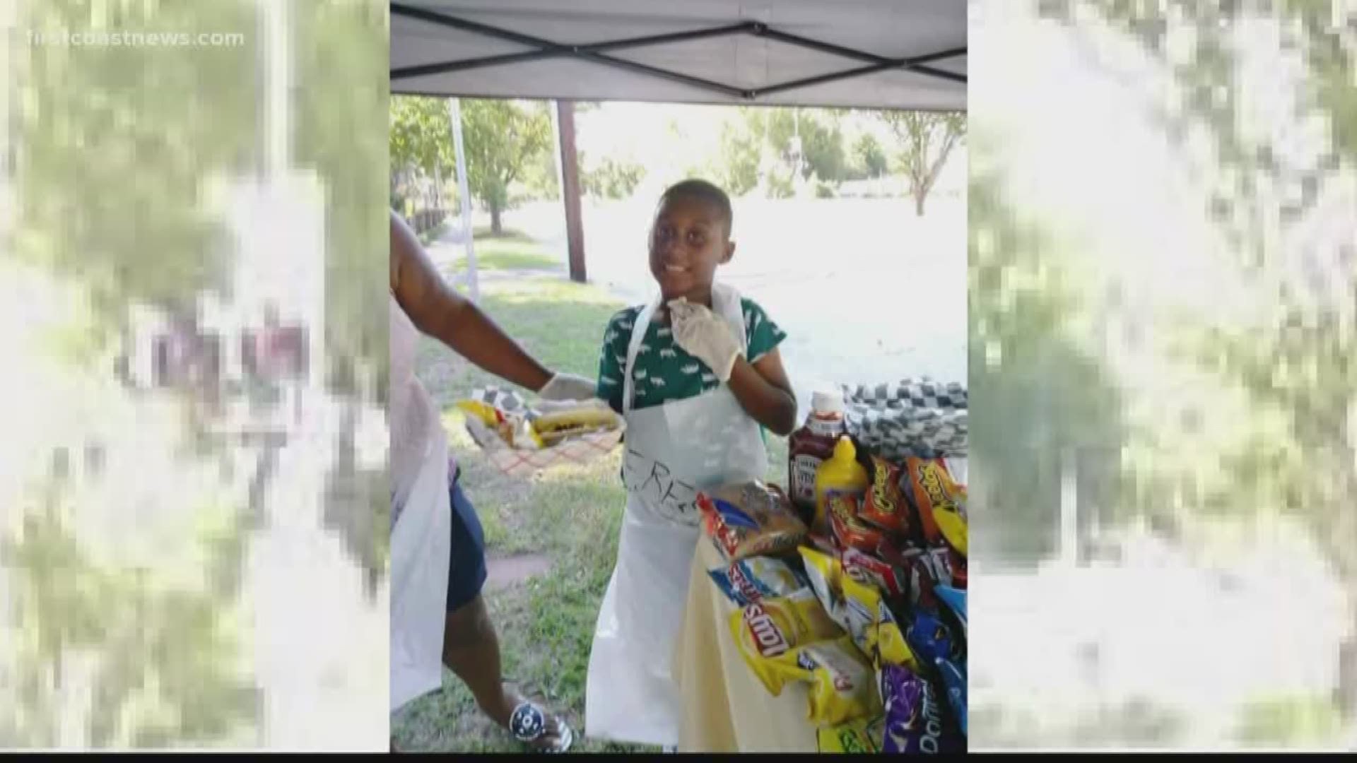 Jermaine Bell spent a whole year saving up his money to spend his seventh birthday at Disney World, but just weeks before buying those tickets, he figured Hurricane Dorian evacuees needed the money more than he did.