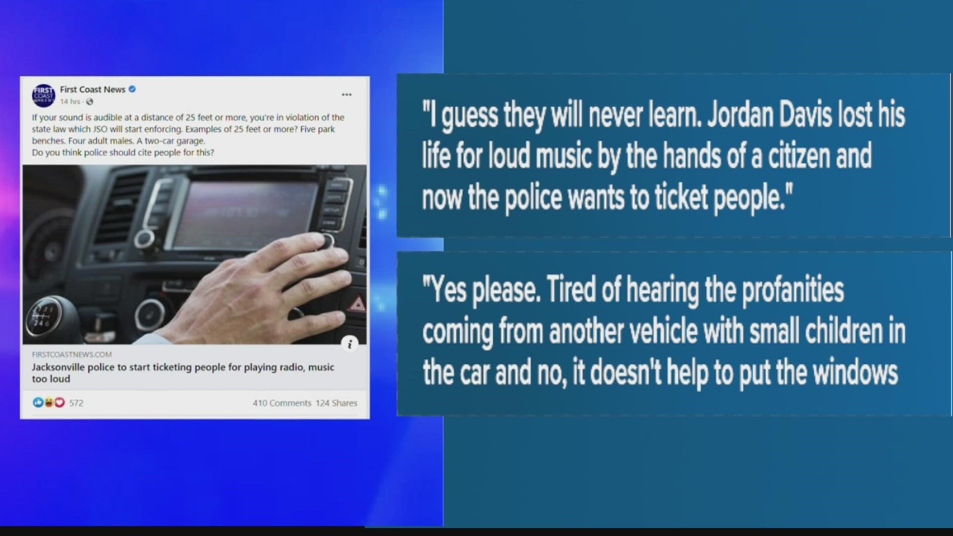 If you like to crank your music while driving, you could be ticketed.