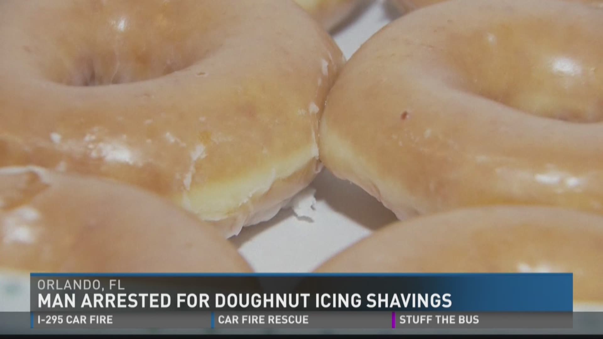 Cops Confuse Krispy Kreme Doughnut Glaze With Meth Arrest Man 