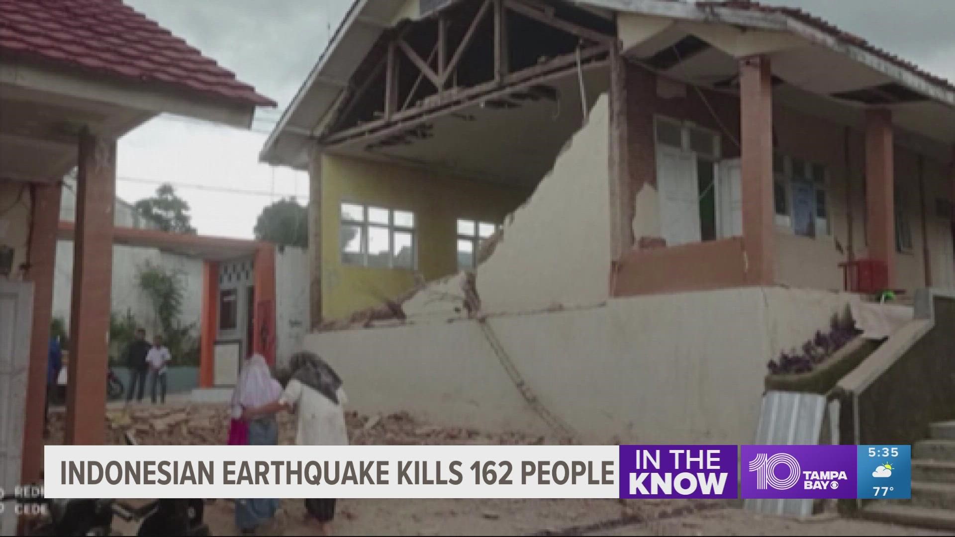 The country is often struck by earthquakes, volcanic eruptions and tsunamis because of its location on the "Ring of Fire."