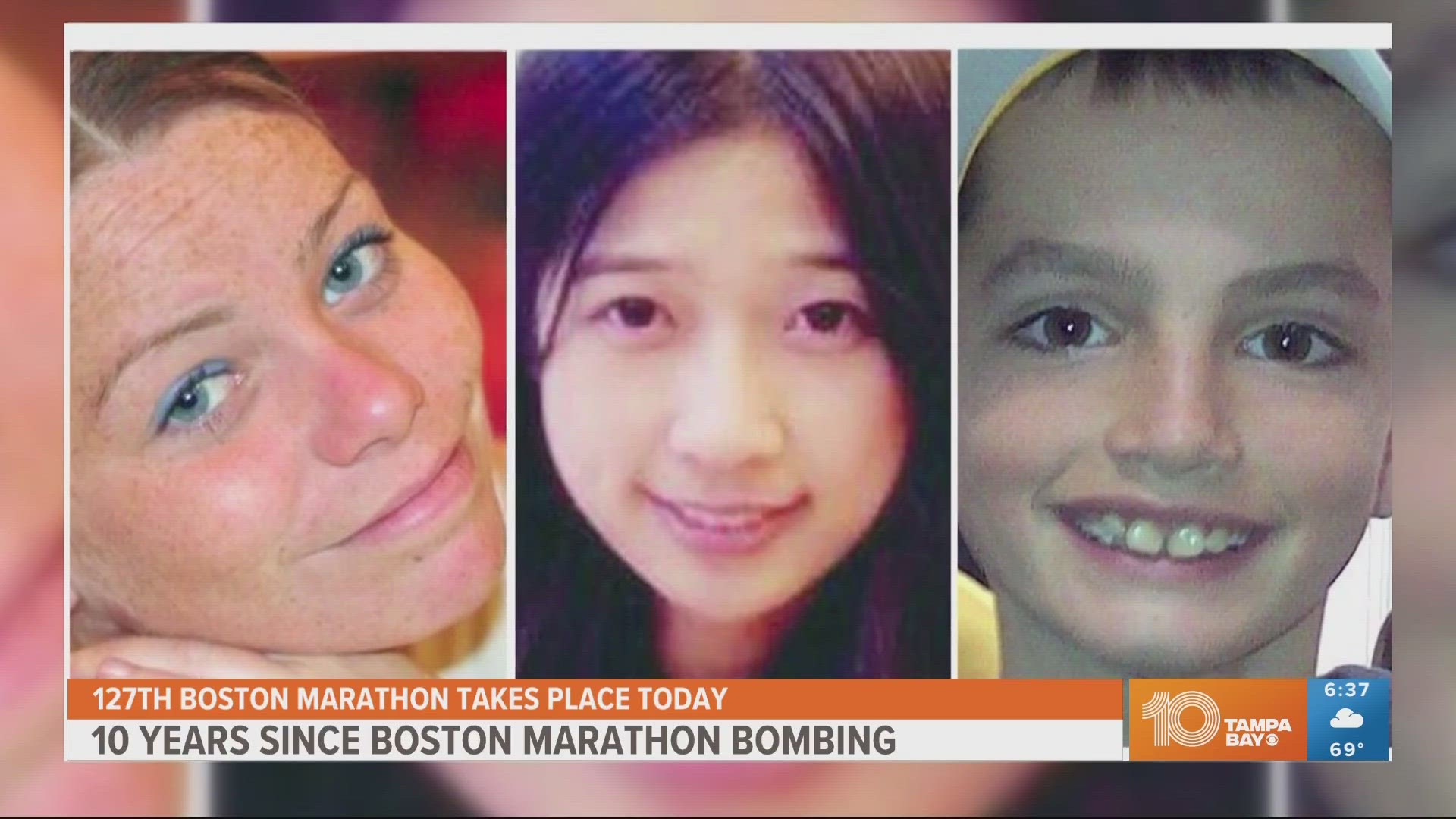 Over the weekend, events commemorating the tragedy took place — when three people were killed and hundreds were hurt. The 127th Boston Marathon takes place Monday.