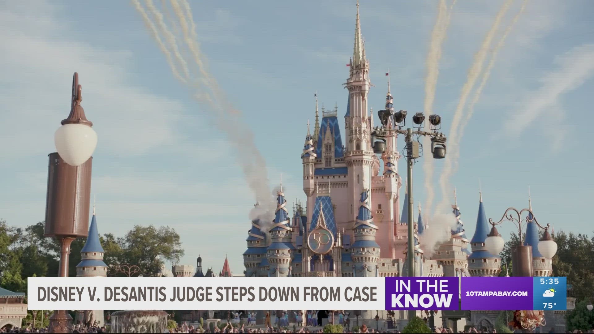 Judge In Disney-DeSantis Lawsuit Removes Himself From Case | Wfaa.com