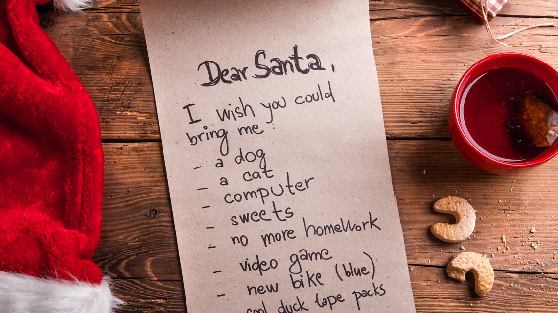 Adopt a letter to Santa during USPS Operation Santa | wfaa.com