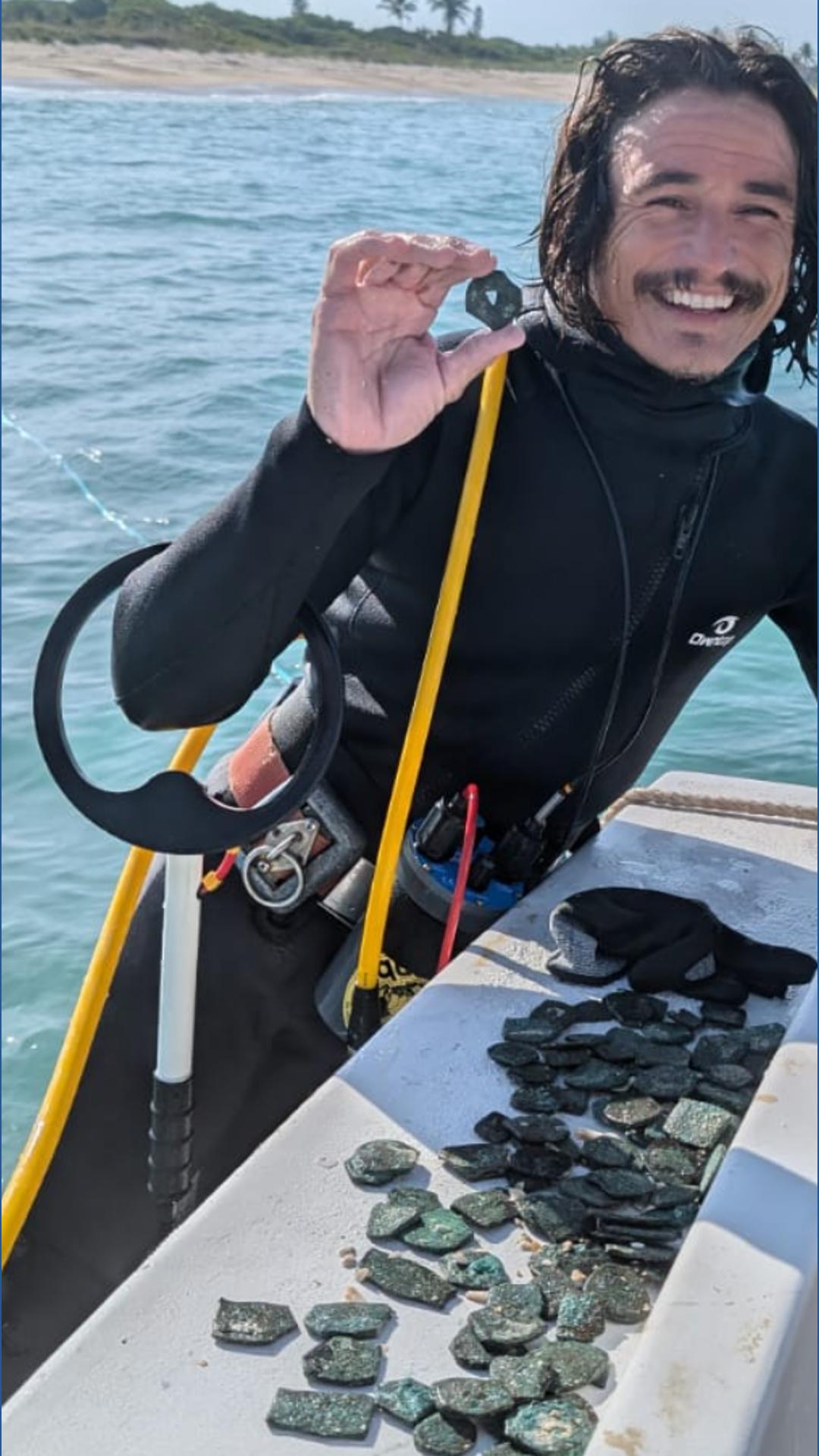 Florida crew finds $1M in treasure from 1700s shipwrecks | wfaa.com