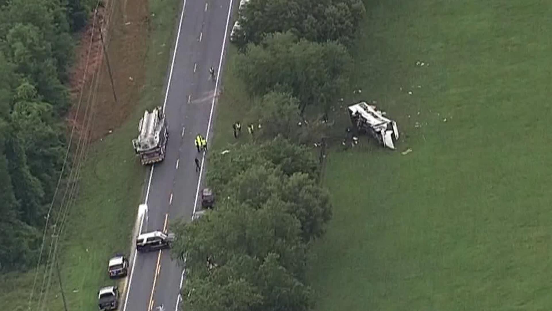 At least eight people are dead following a crash involving a bus carrying farm workers in Florida.