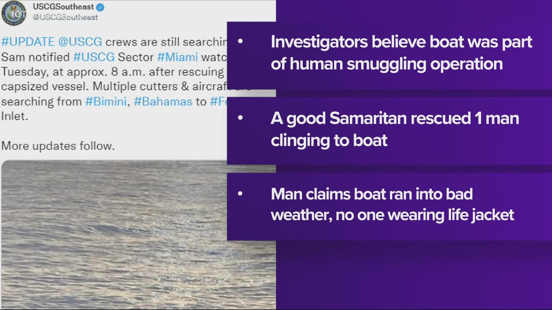 Coast Guard searches for 39 people off Florida coast | wfaa.com