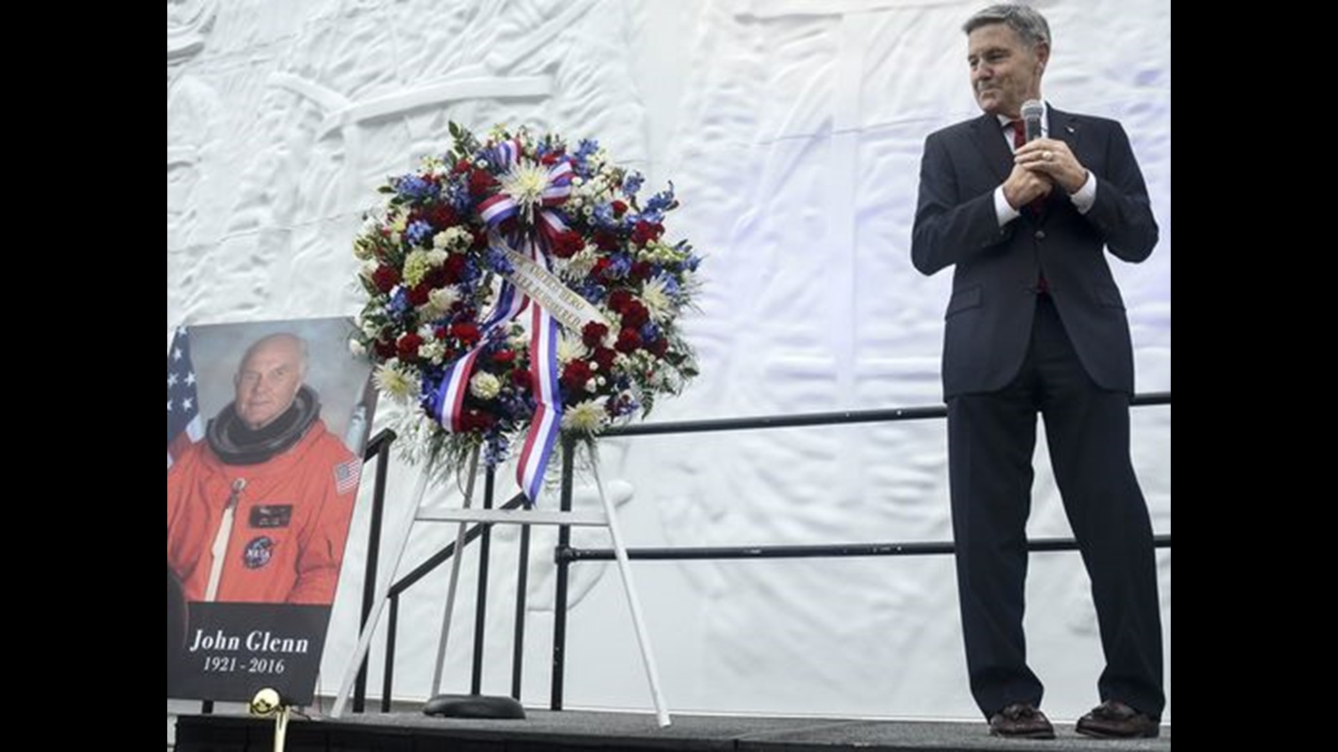 John Glenn honored in Kennedy Space Center ceremony