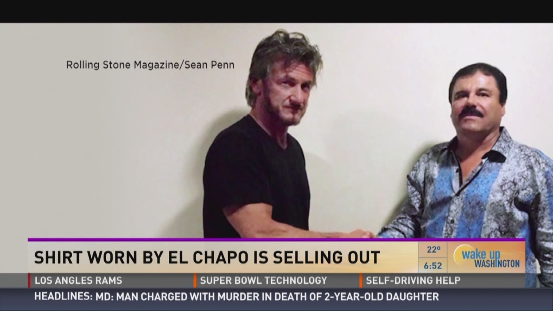 Sales of a bright blue, paisley shirt sold by Los Angeles-based company Barabas have skyrocketed after Mexican drug lord "El Chapo" Guzman was photographed wearing the item during his meeting with Sean Penn.