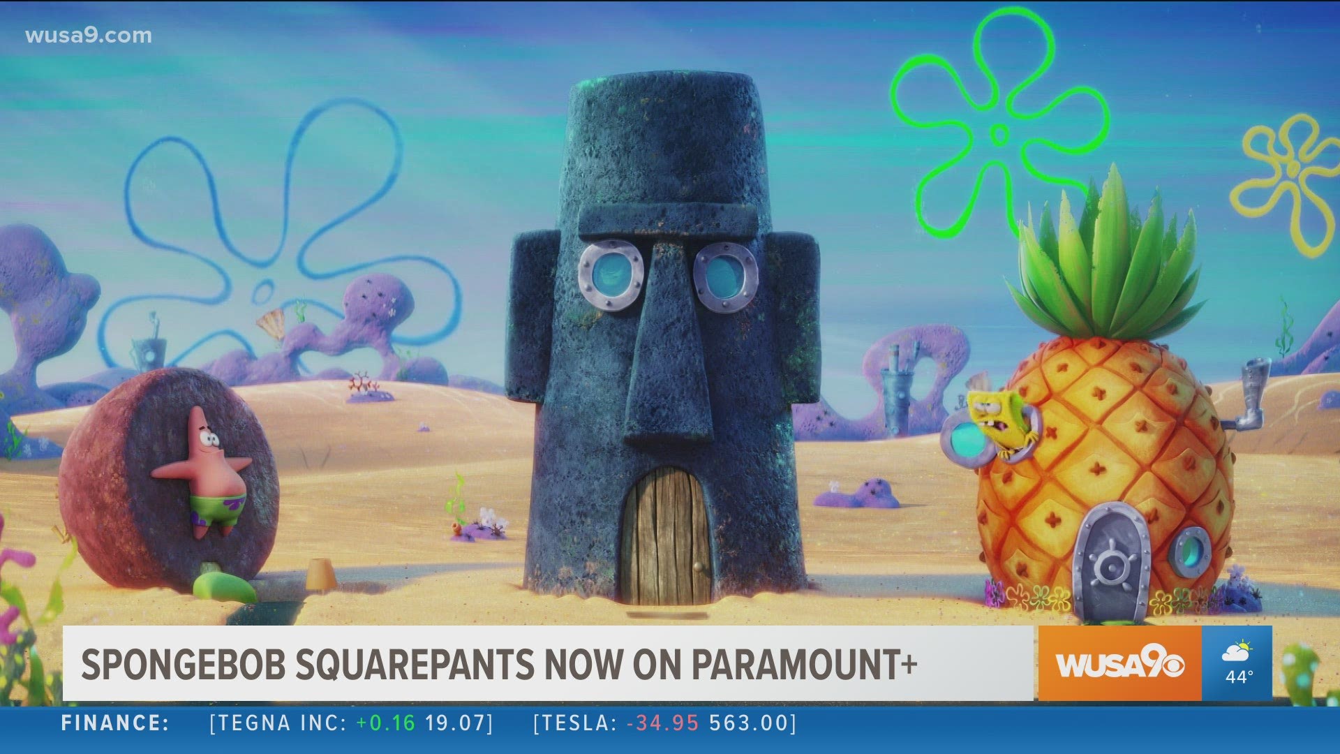 Kristen chats with the voice actors of SpongeBob Square Pants and Patrick about the new movie 'Sponge on the Run' available on Paramount+.