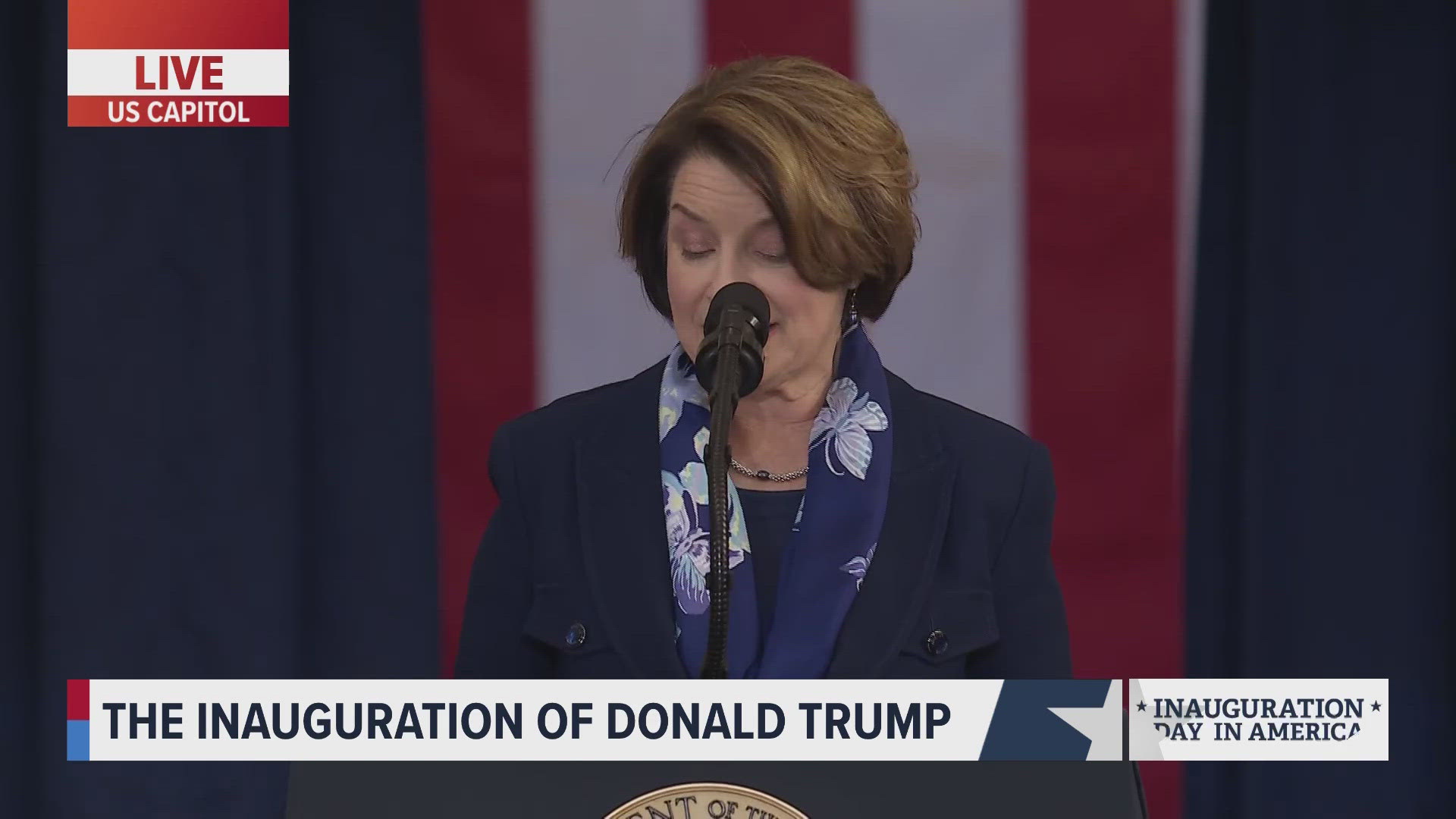 Sen. Amy Klobuchar's first remarks at 60th Presidential Inauguration ...