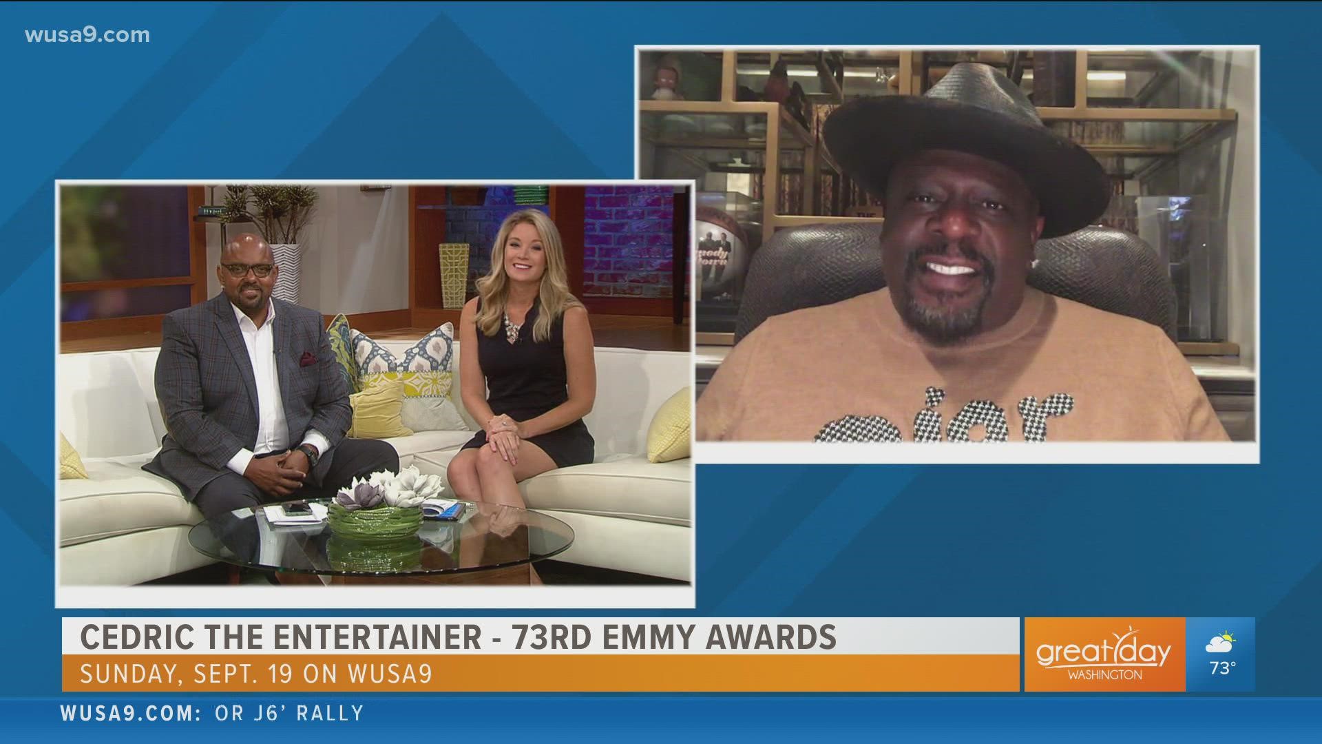 Kristen & Marc catch up with Cedric the Entertainer ahead of the 73rd Emmy Awards. Cedric is hosting the awards & he talks about how he's preparing for the role.