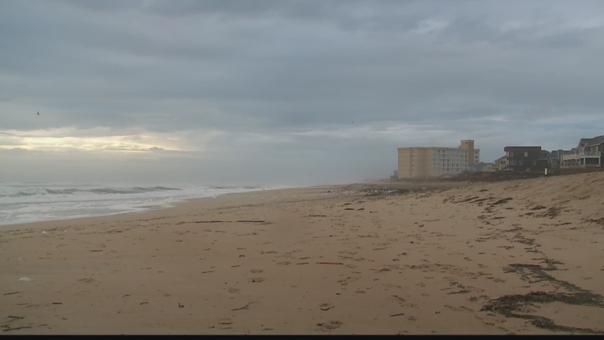 13News Now Steven Graves was in the Outer Banks where tourists evacuated ahead of Hurricane Maria.
