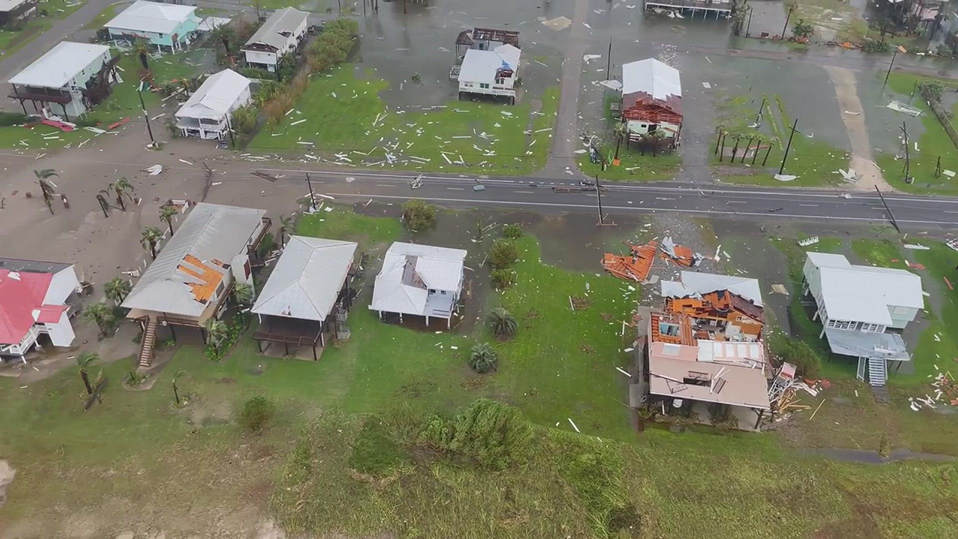 First look at Grand Isle after Hurricane Ida's destruction