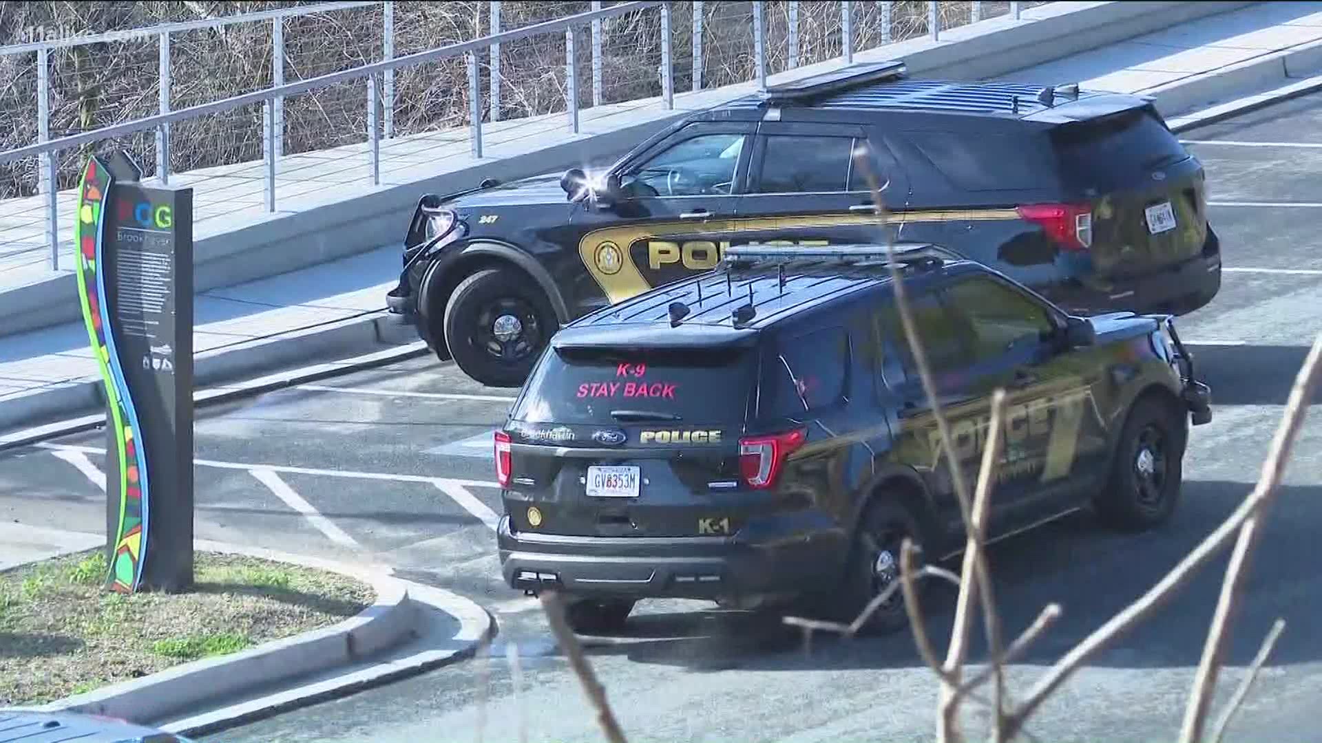 The Brookhaven Police Department said a male's body was found Wednesday morning along the Peachtree Creek Greenway.
