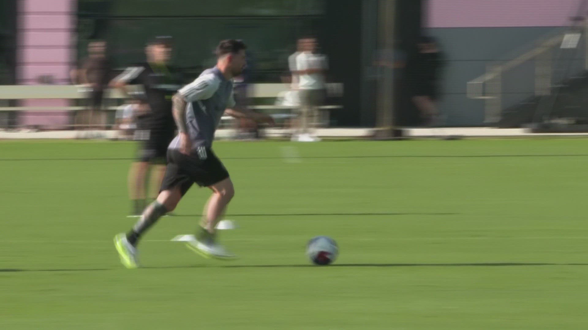 Lionel Messi returns to training, Miami take show on the road to