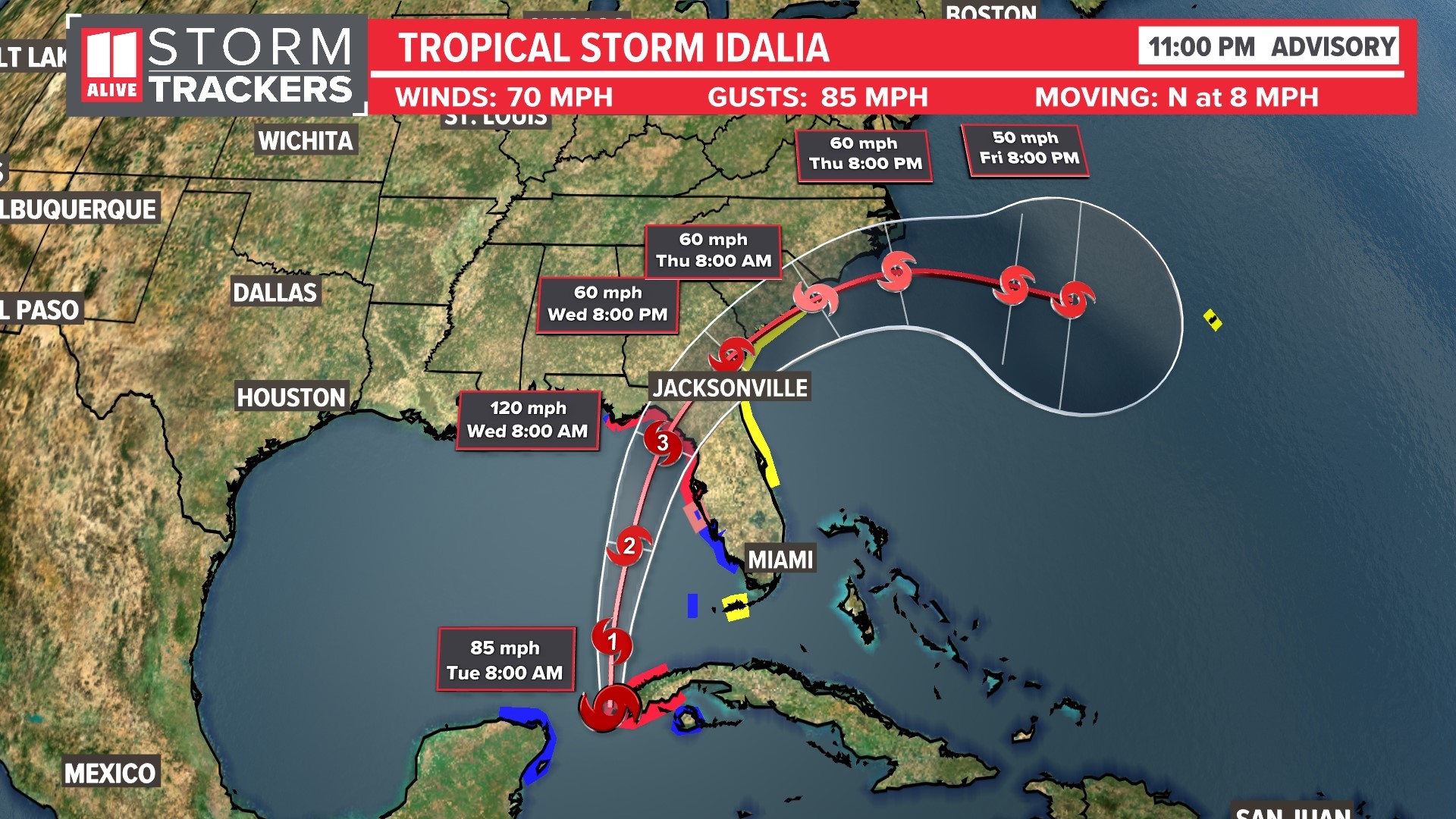 Hurricane Idalia updates: Florida takes direct hit from dangerous storm