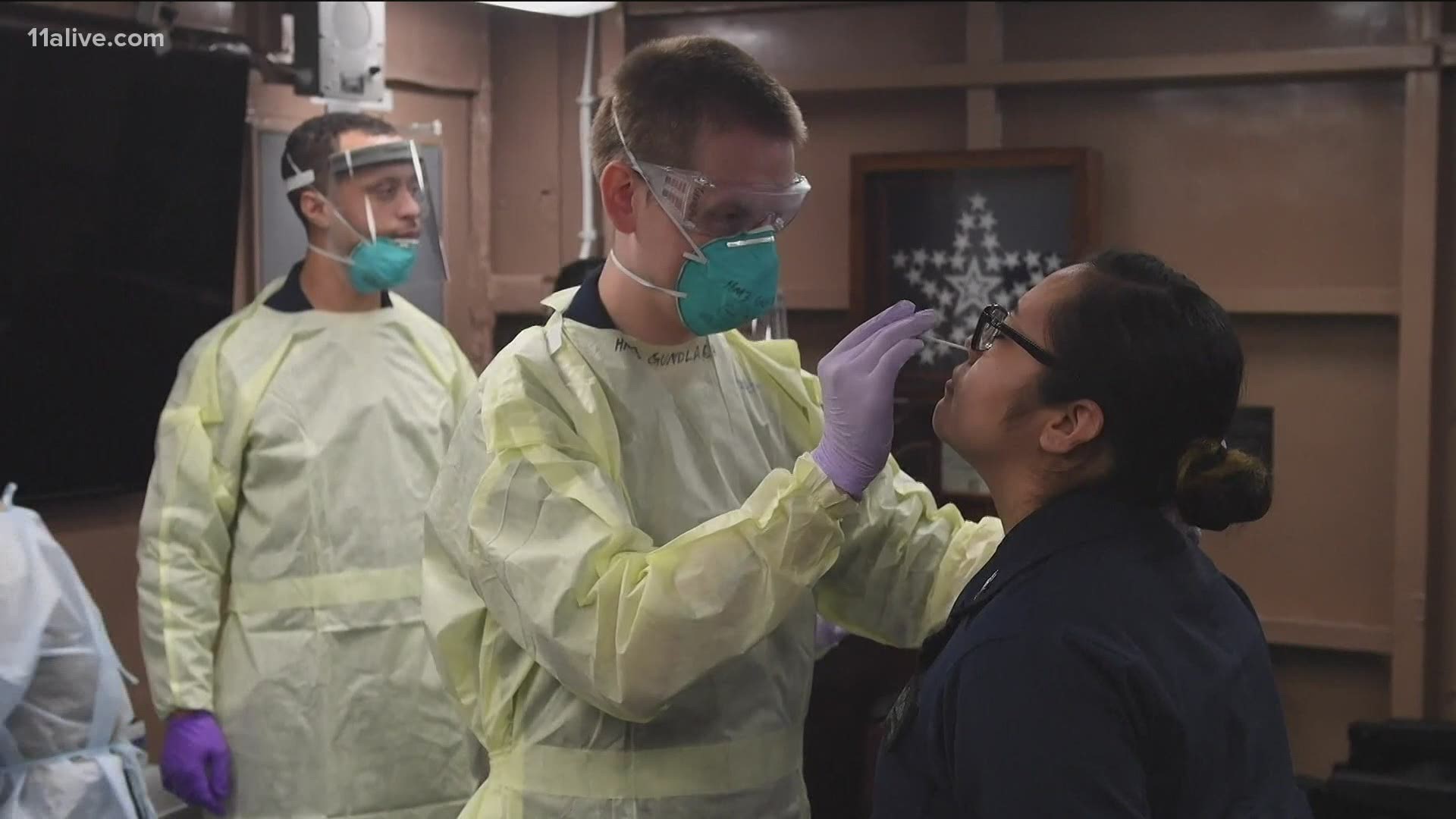Demand For Covid 19 Testing Creates Long Waits For Georgians Wfaa Com
