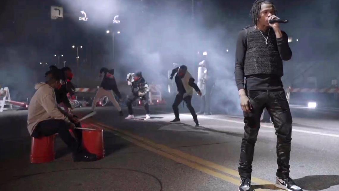 Lil Baby Grammy performance 2021 | wfaa.com