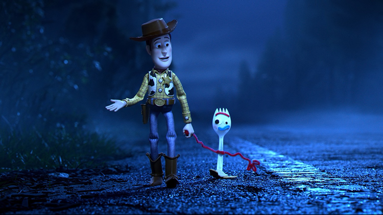 Forky has Bonnie written on his legs, just like Andy's toys. : r